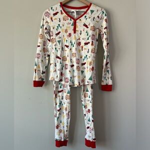 LC Lauren Conrad Holiday Print Pajama Set - Multicolor